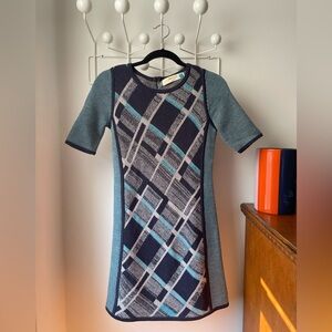 Sparrow Blue and Gray Knit Sweater